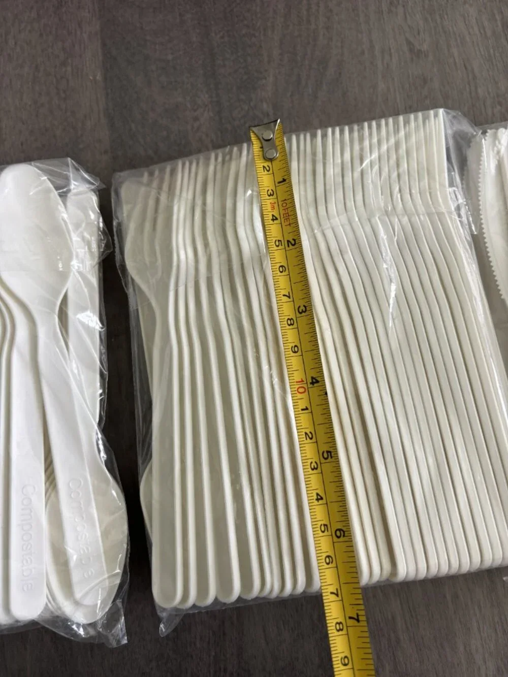 Compostable/Disposable Cutlery.  180 pieces. Heavy Duty NEW